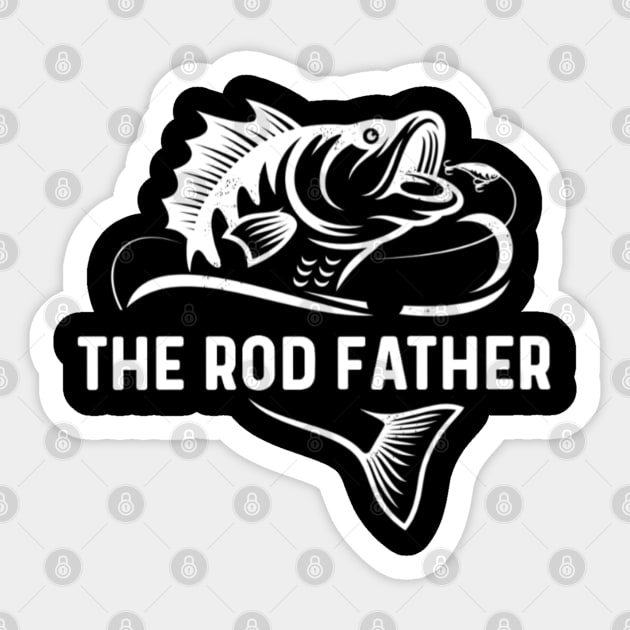 The Rod Father Sticker by Spearhead Ink